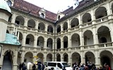 Rakousko - Rakousko - Štýrsko - Štýrský Hradec (Graz) - Landhaus (Zemský dům),renesanční arkády, 1657,  Domenico dell´Allie