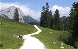 Rakousko - Rakousko - NP Kalkalpen, turistika po horských chodníčcích
